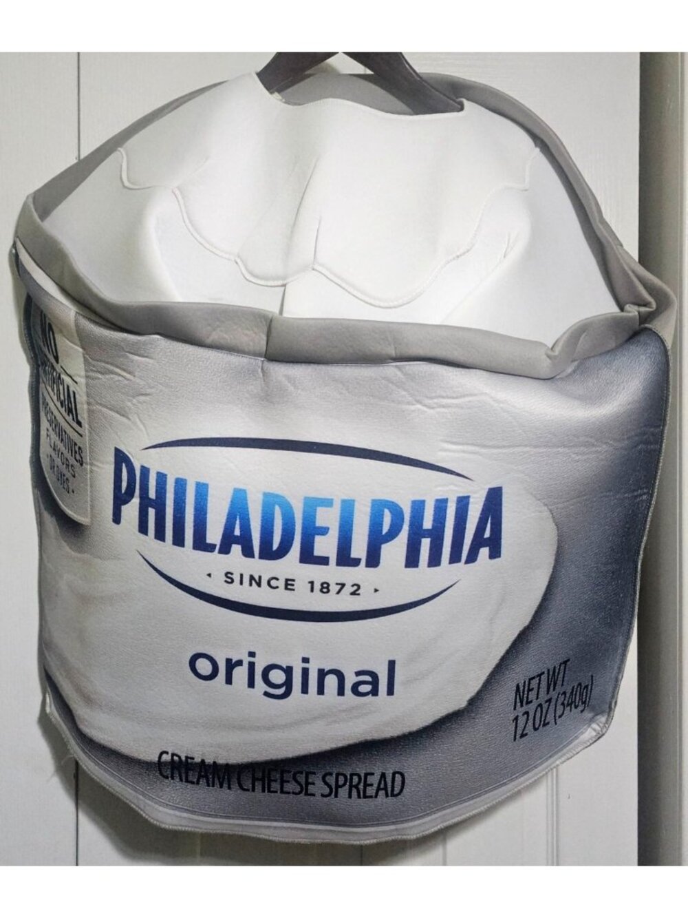 Rasta Imposta Philadelphia Cream Cheese Costume Adult Food Funny Halloween Party